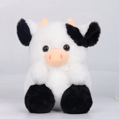 Pink Strawberry Cow Plush Toy - Home Decor & Gift