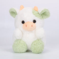 Pink Strawberry Cow Plush Toy - Home Decor & Gift
