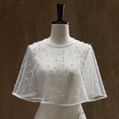 Romantic Yarn Shawl Cape Netting Bride Wedding Summer Autumn