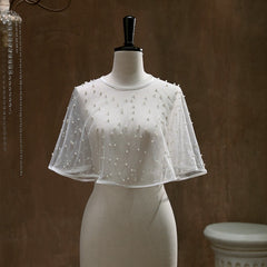 Romantic Yarn Shawl Cape Netting Bride Wedding Summer Autumn