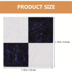 27pcs Mosaic Floor Tiles Set for Dollhouses & Home Decor