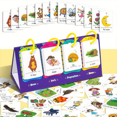 Double Sided Sentence Building Flip Charts - Vocabulary and Grammar Skills