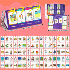 Double Sided Sentence Building Flip Charts - Vocabulary and Grammar Skills