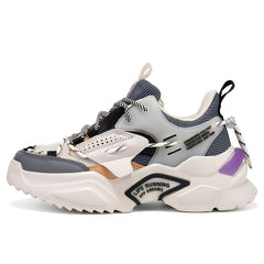 Women's Chunky Sneakers Letter Detail Running Comfortable Sports Shoes