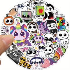 50pcs Yipee Graffiti Stickers Waterproof Vinyl Decals for Skateboards Phones Gui