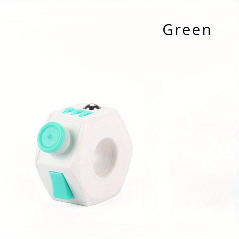FunStress HexaGrip Fidget Spinner Emotional Release Ring Unique Gift Idea