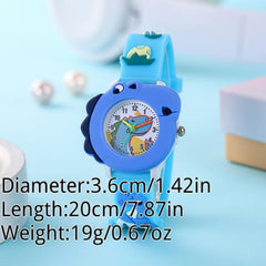 Kids Dino Pattern Quartz Watch