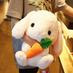 Soft Bunny Plush Toy Stuffed Rabbit Cushion Pillow Doll Birthday Gift for Kids