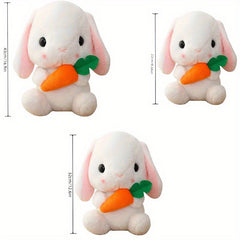 Soft Bunny Plush Toy Stuffed Rabbit Cushion Pillow Doll Birthday Gift for Kids