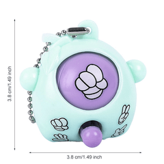 12pcs Mini Rock Paper Scissors Keychains Fun Fidget Toys for Purses Backpacks