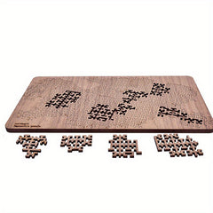 Wooden Rectangular Puzzle Brain Teaser