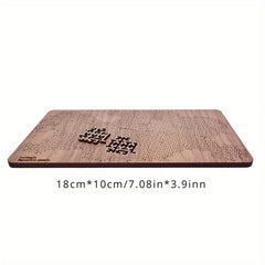 Wooden Rectangular Puzzle Brain Teaser
