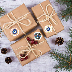 500 Pcs Evil Eye Cartoon Stickers Scrapbooking Envelopes Self-Adhesive Decals