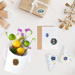 500 Pcs Evil Eye Cartoon Stickers Scrapbooking Envelopes Self-Adhesive Decals