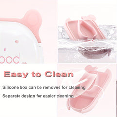 Portable Pill Cutter Dispenser Stainless Steel Blade