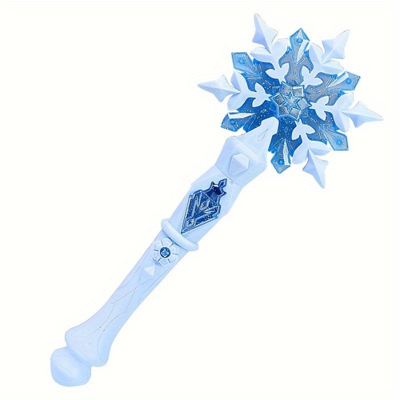 Magical Princess Wand, Snowflake Glitter, Sound & Lights, Sky Purple