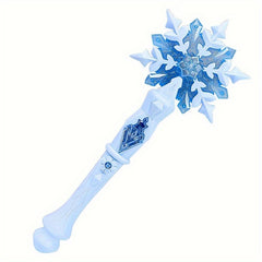 Magical Princess Wand, Snowflake Glitter, Sound & Lights, Sky Purple