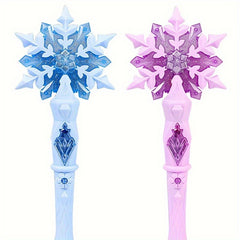 Magical Princess Wand, Snowflake Glitter, Sound & Lights, Sky Purple