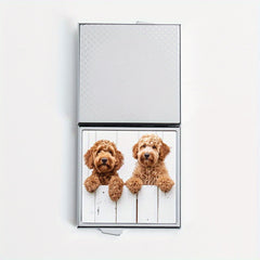 Mini Dog Pattern Pill Box