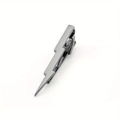 Men's Copper Lightning Tie Clip Classic Design