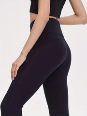 High Waist Flare Yoga Pants Pilates Sports Bell Bottom Leggings