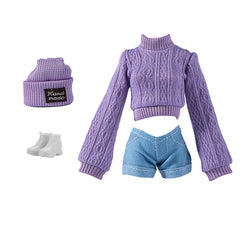 Doll Outfit Jacket Shorts Hat Shoes 29 Pcs Set for Girls' Toys Doll
