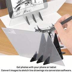 Portable Marking Board Copy Mirror Drawing Reflection Board