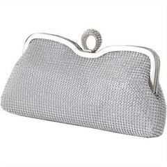 Bride Party Crystal Clutch Bag Water Drill