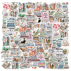 30 Pcs American Retro Style Flower/Sticker for Albums Diaries 14+