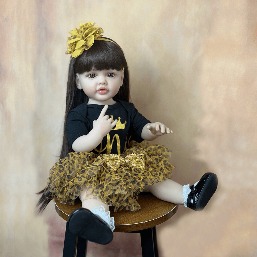 Princess Reborn Youngsters Doll Soft Vinyl Body Realistic Girl