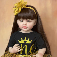 Princess Reborn Youngsters Doll Soft Vinyl Body Realistic Girl