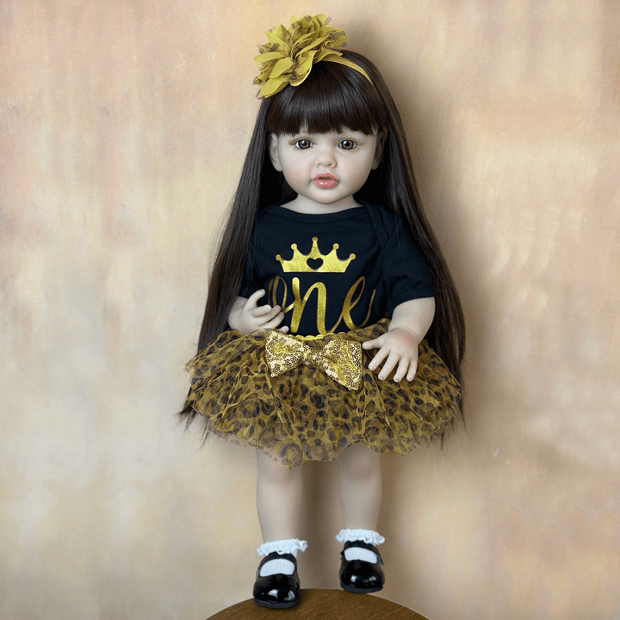 Princess Reborn Youngsters Doll Soft Vinyl Body Realistic Girl