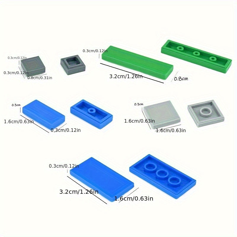 150pcs Colorful Building Blocks for Kids ABS Plastic Educational DIY Model Set