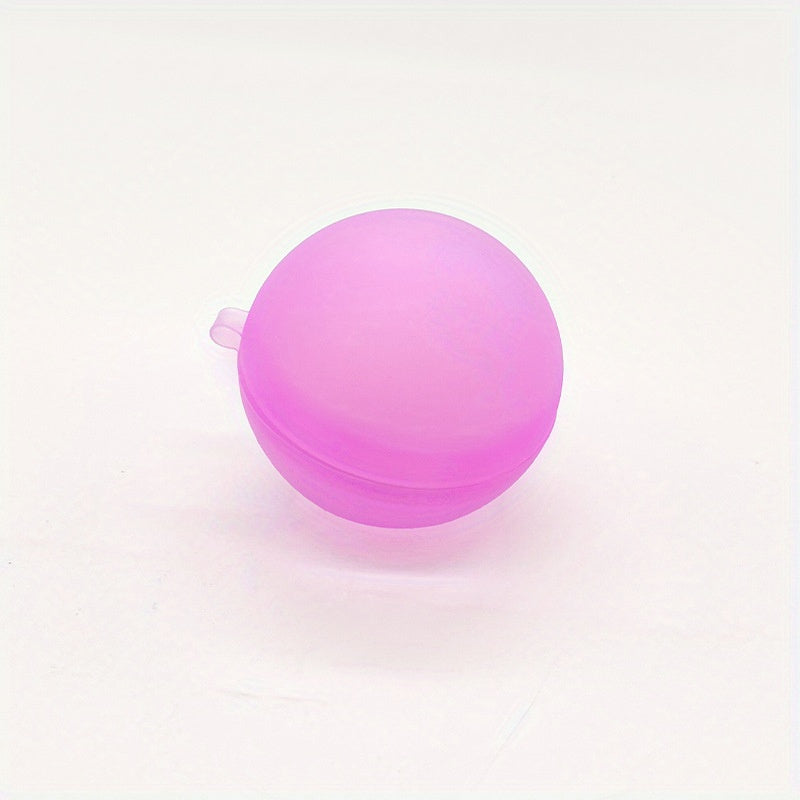 6 Reusable Silicone Water Balls Easy Fill for Outdoor Fun
