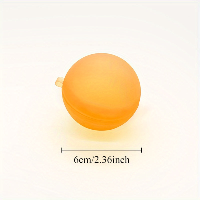 6 Reusable Silicone Water Balls Easy Fill for Outdoor Fun