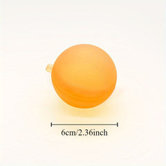 6 Reusable Silicone Water Balls Easy Fill for Outdoor Fun