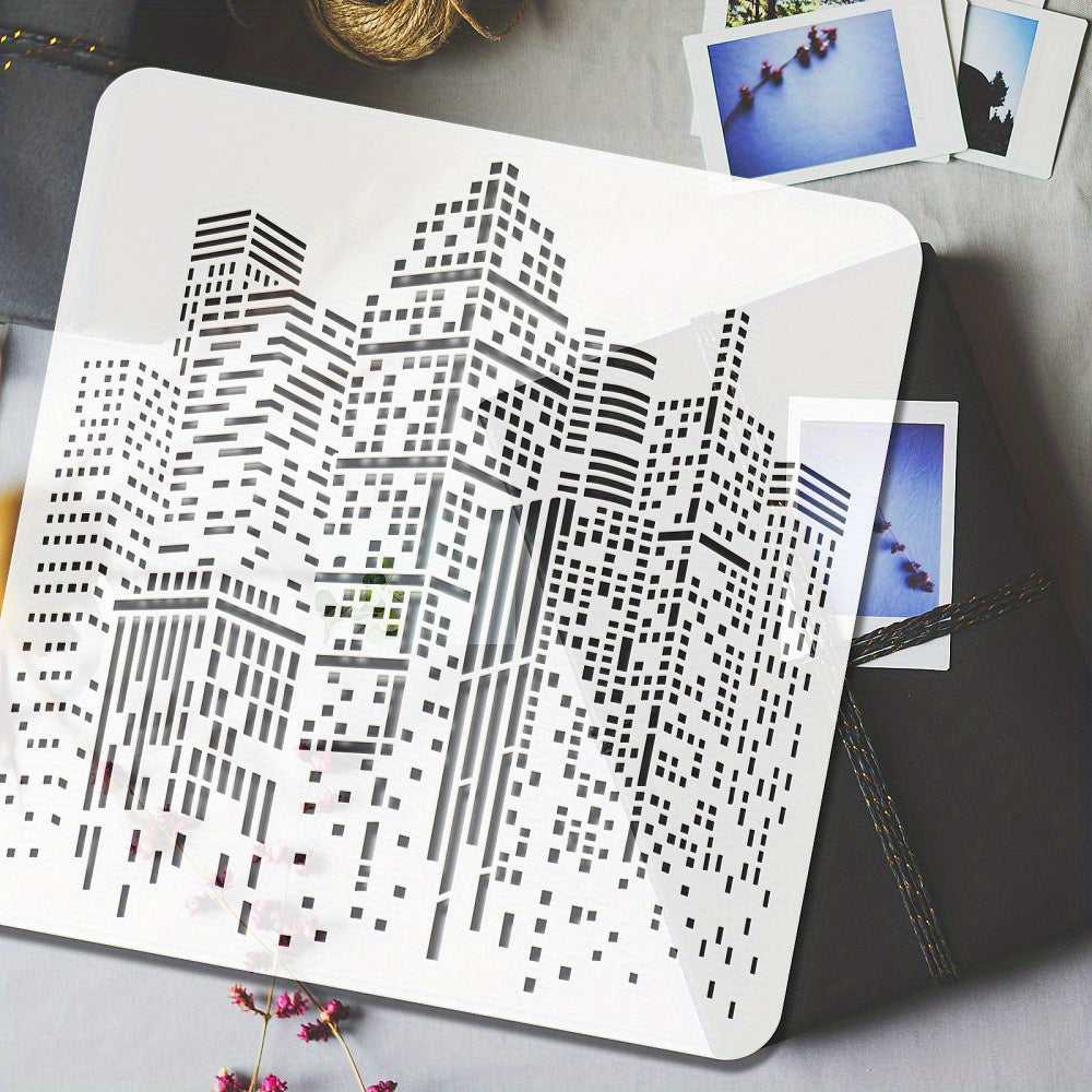 DIY Scrapbooking & Photo Album Stencil 30cm Square Craft Supplies