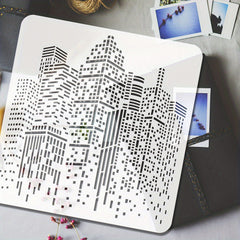 DIY Scrapbooking & Photo Album Stencil 30cm Square Craft Supplies