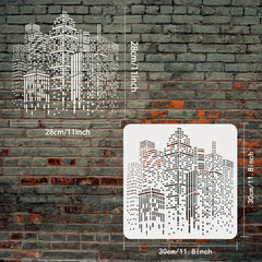 DIY Scrapbooking & Photo Album Stencil 30cm Square Craft Supplies