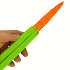 Butterfly Carrot Toy 3D Printed Glow In The Dark Stress Relief Toy