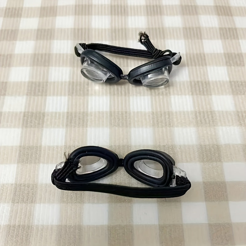 2pcs Dollhouse Glasses - DIY Crafts & Travel Accessories