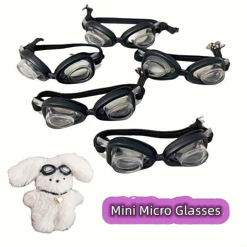 2pcs Dollhouse Glasses - DIY Crafts & Travel Accessories