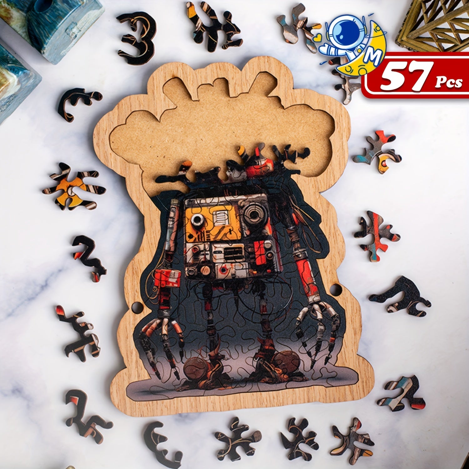Wooden Puzzle Collection: 100 Cats, 101 Flowers, 91 Dopamine Boosters