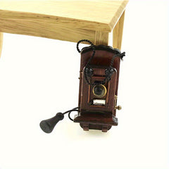 Vintage Doll House Furniture Wall Mounted Telephone