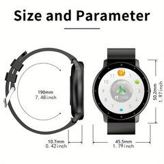 LIGE Smart Watch 3 Touch Screen AI Voice Alarm IP67 Sport Mode