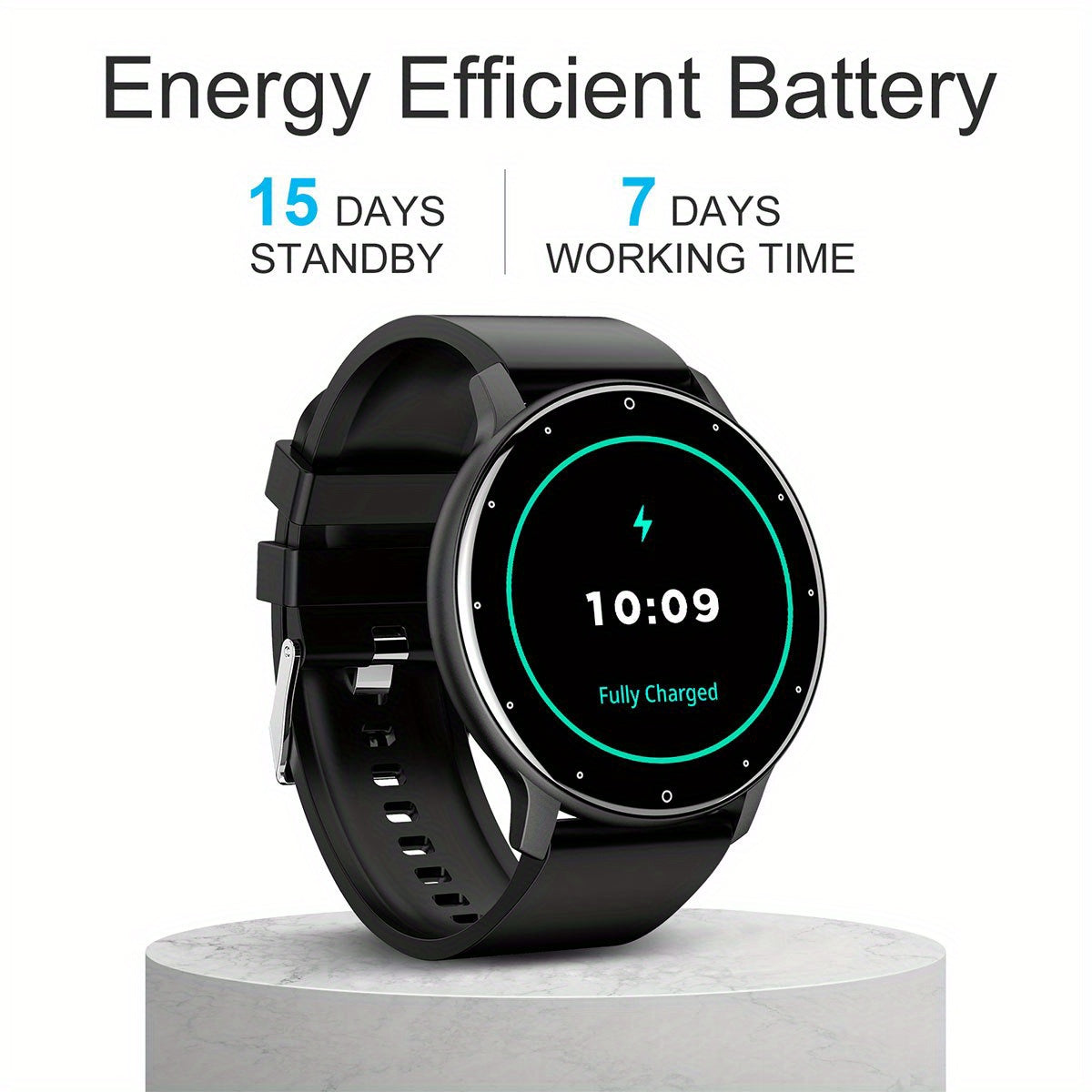 LIGE Smart Watch 3 Touch Screen AI Voice Alarm IP67 Sport Mode