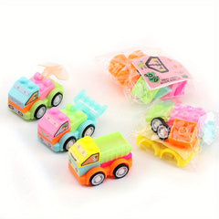 30pcs Building Block DIY Puzzle Cars Toys Construction Vehicle