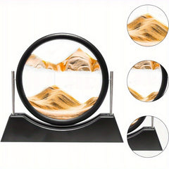 Rotating 3D Sand Picture Dynamic Sandscape Flowing Sand Painting