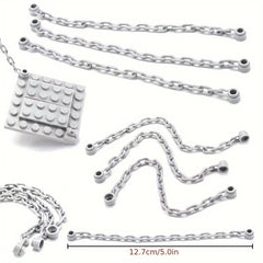 5pcs Building Blocks Chain 21 Links Compatible Toys Kids Birthday