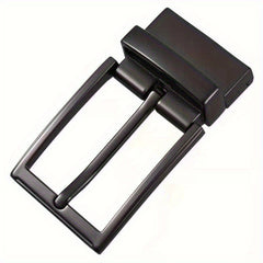 Golden Belt Buckle 360 Rotating Closure Smooth Pivot Metallic Finish
